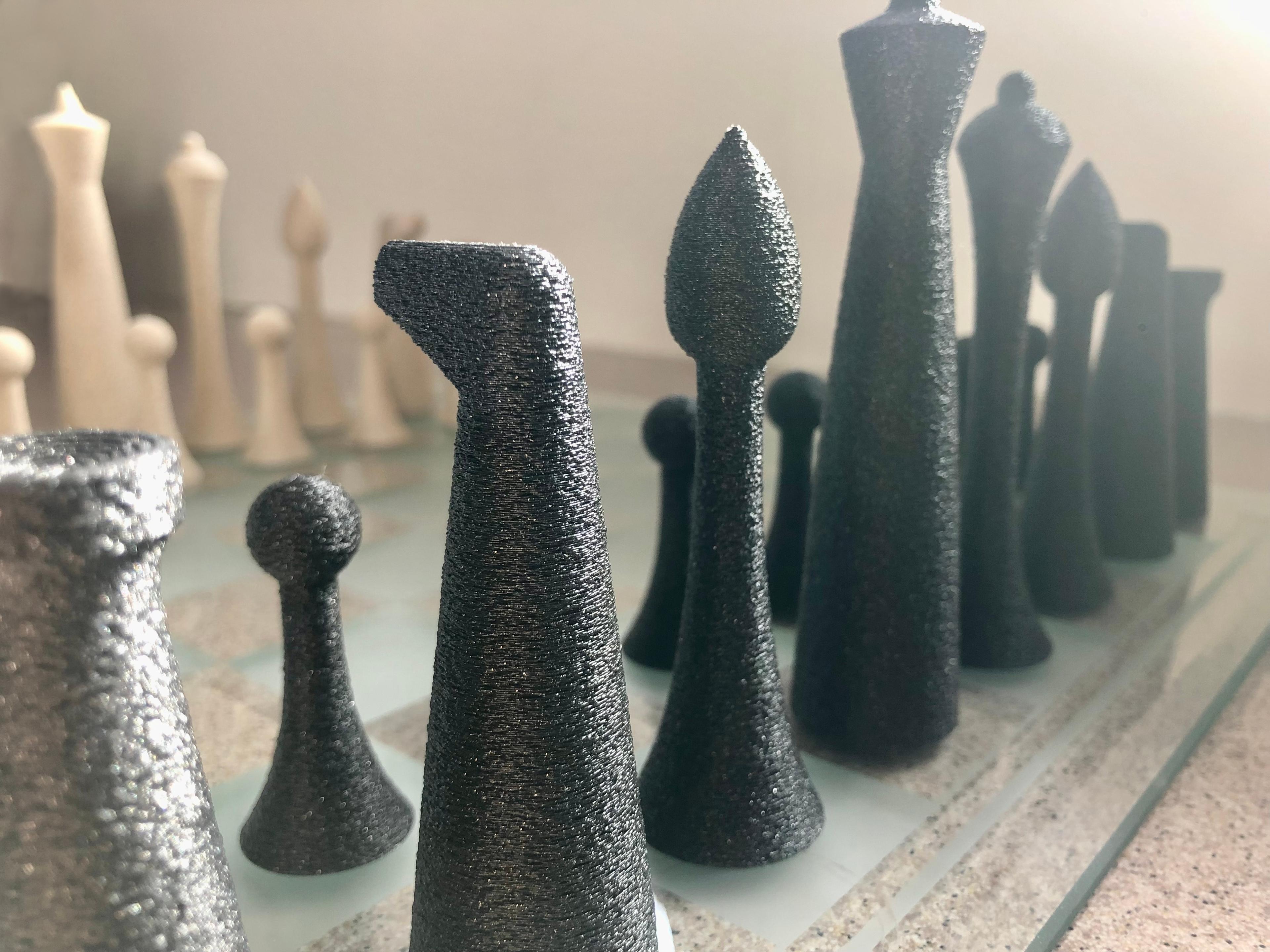 Herman Ohme's Chess Set 3d model