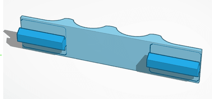 Minimalist V-Slot Handle - No tools, No parts - Ender 3, Pro, Cr-10, Anycubic, Anet, Geeetech, etc. 3d model