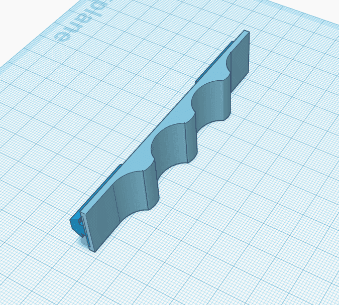 Minimalist V-Slot Handle - No tools, No parts - Ender 3, Pro, Cr-10, Anycubic, Anet, Geeetech, etc. 3d model