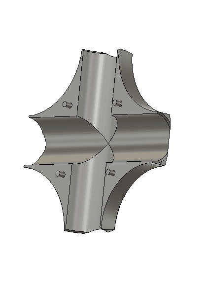 25mm x Flange for pipe part2.obj 3d model