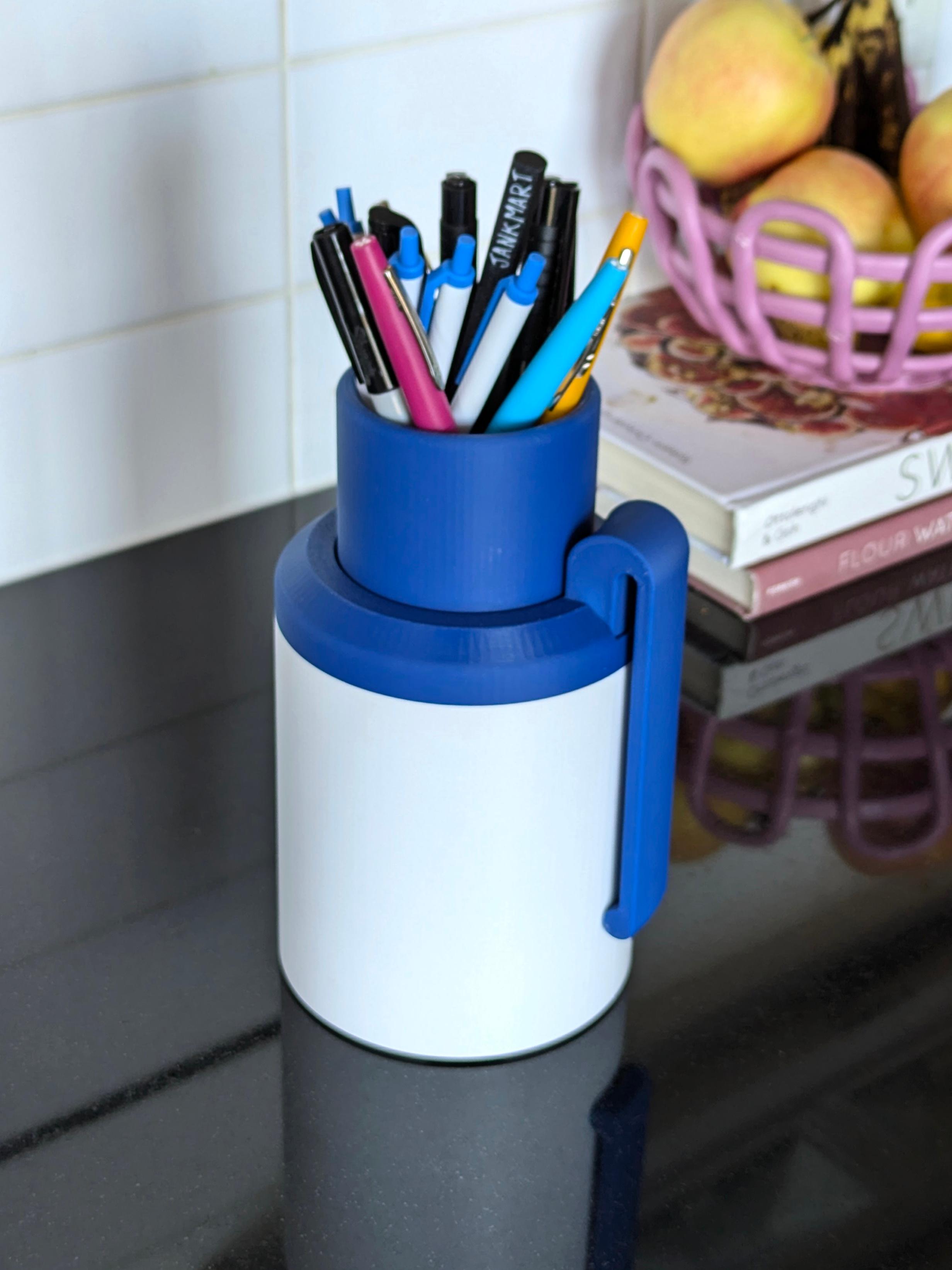 Clicky Pen Holder 3d model