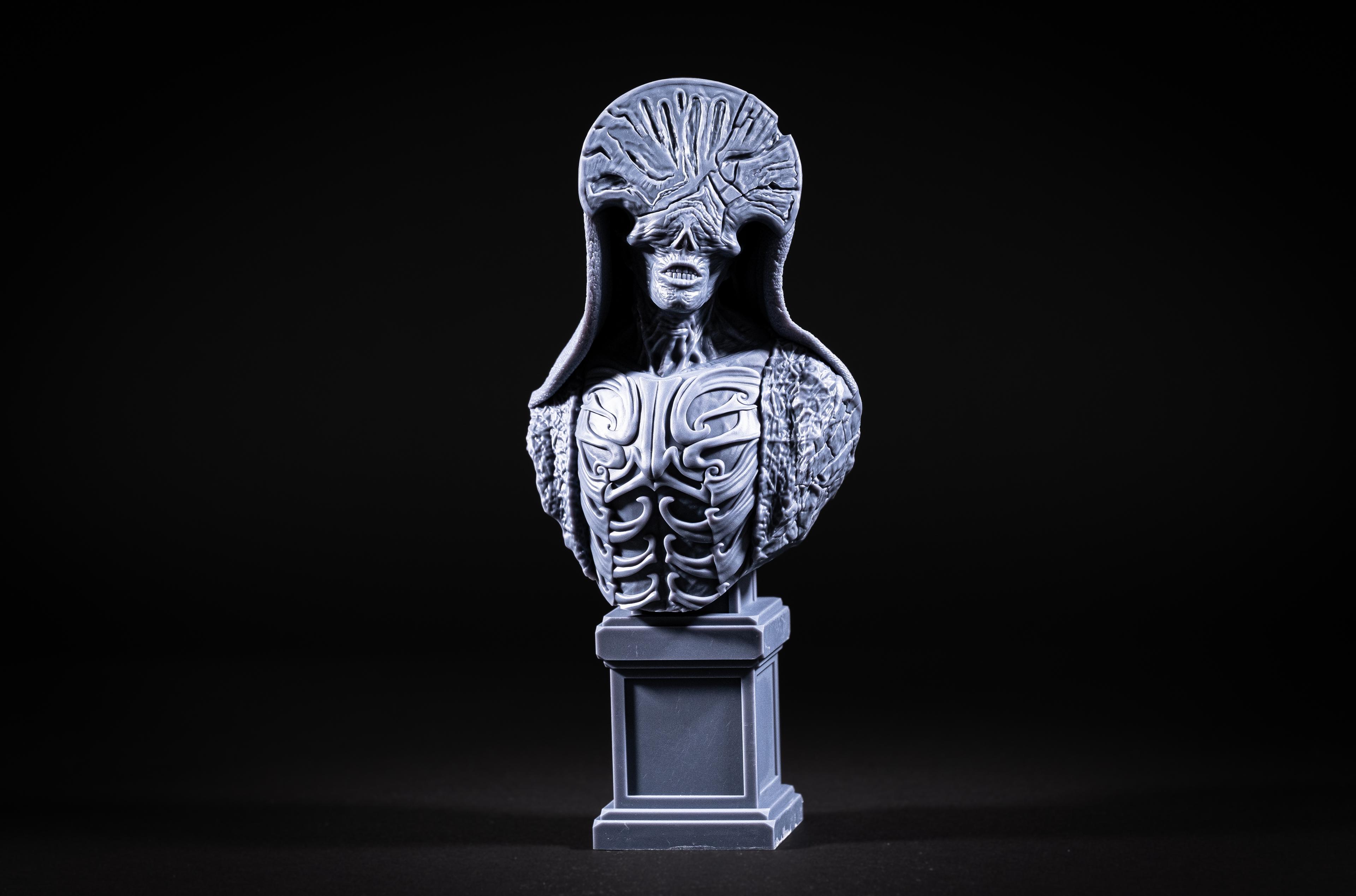 Angel of Death bust (Pre-Supported) 3d model