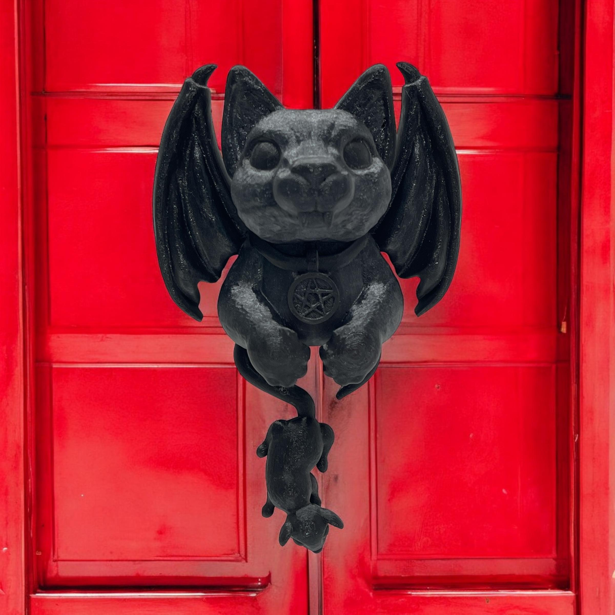 Sky Kitty Door Knocker 3d model