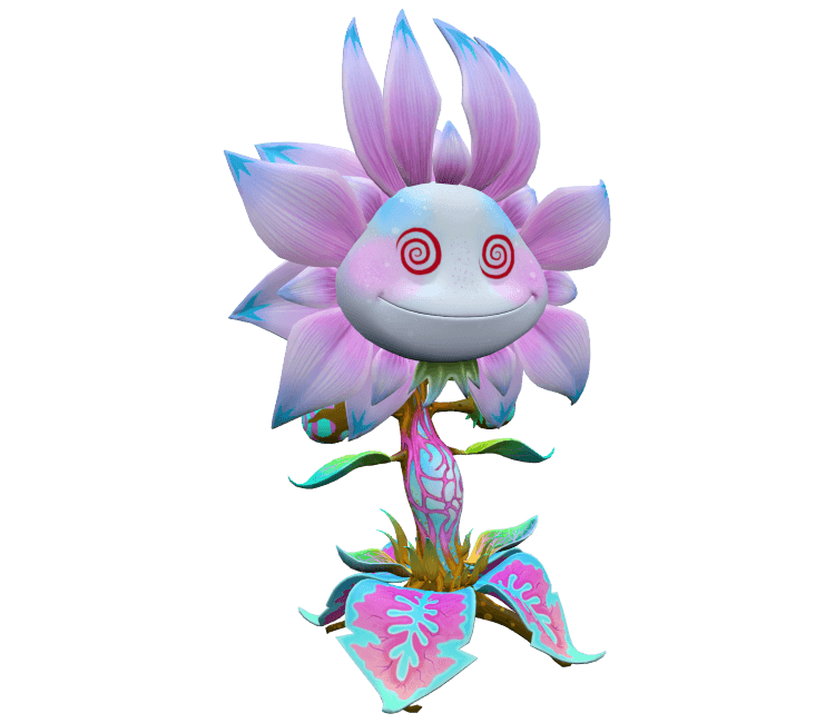 Royal Hypno Flower 3d model