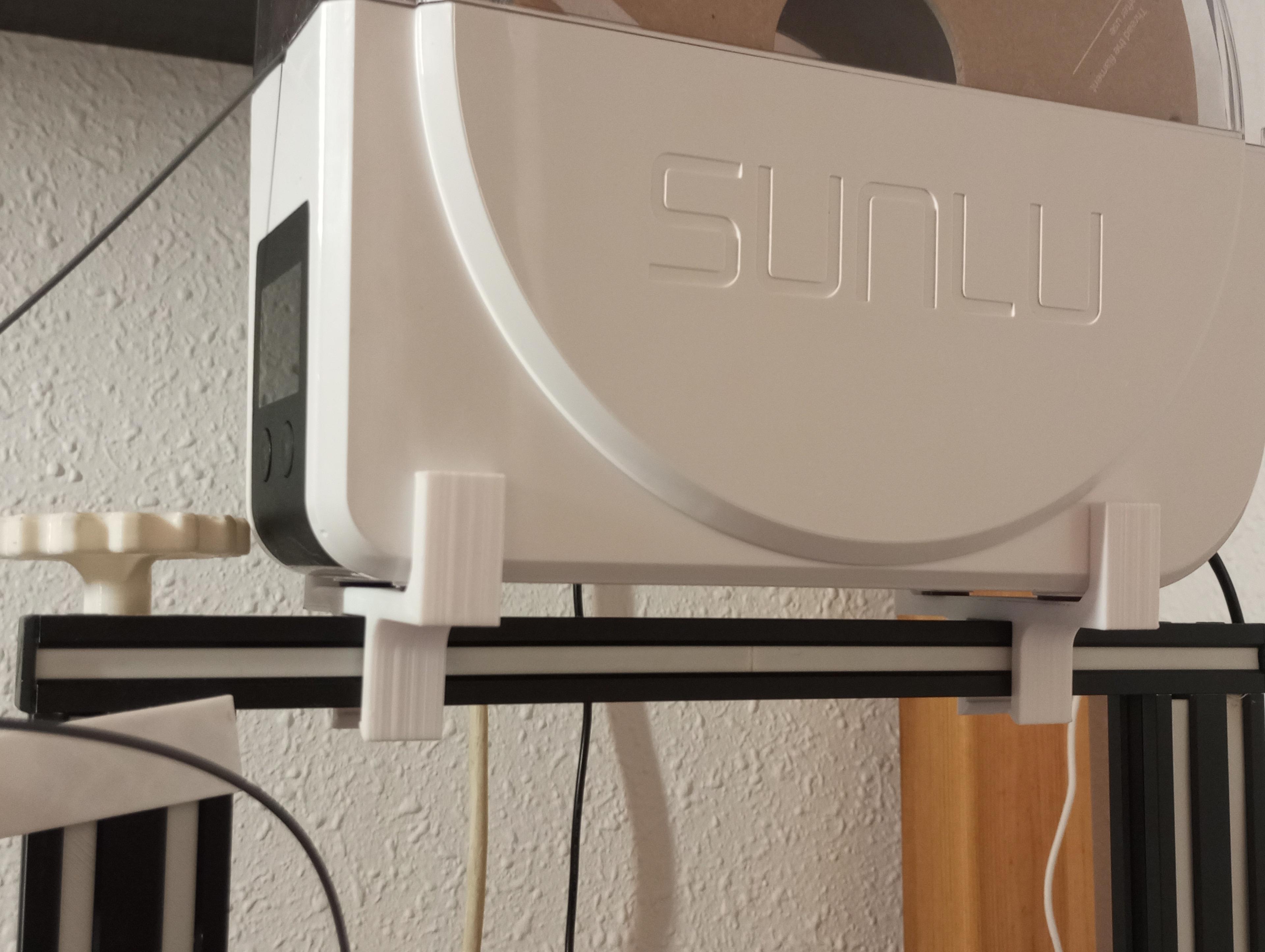 SUNLU FilaDryer S1 holder for Ender 3 3d model