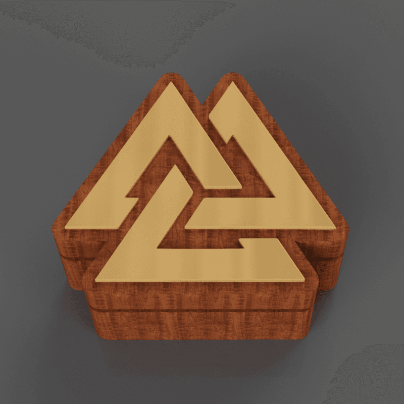 Valknut Box 3d model