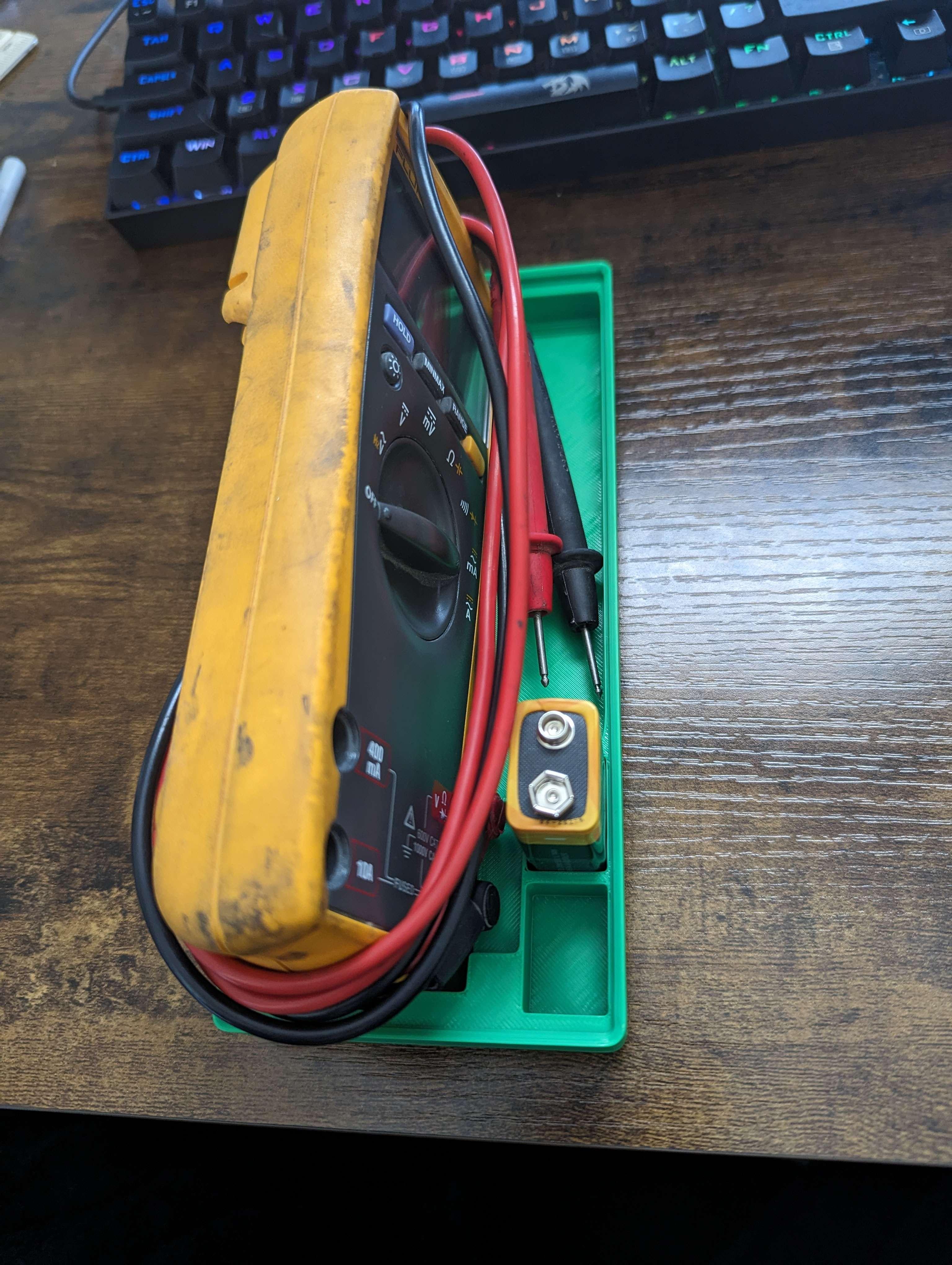 Fluke 77IV Multimeter Gridfinity Bin 3d model