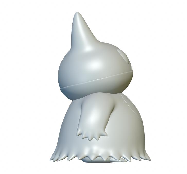 Pokemon Munchlax #446 - Optimized for 3D Printing 3d model