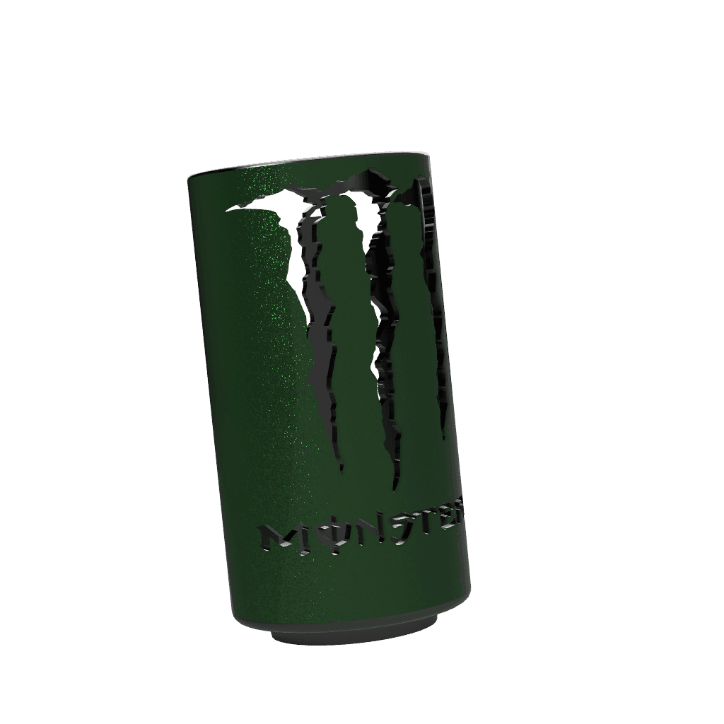 Monster pen holder 3d model