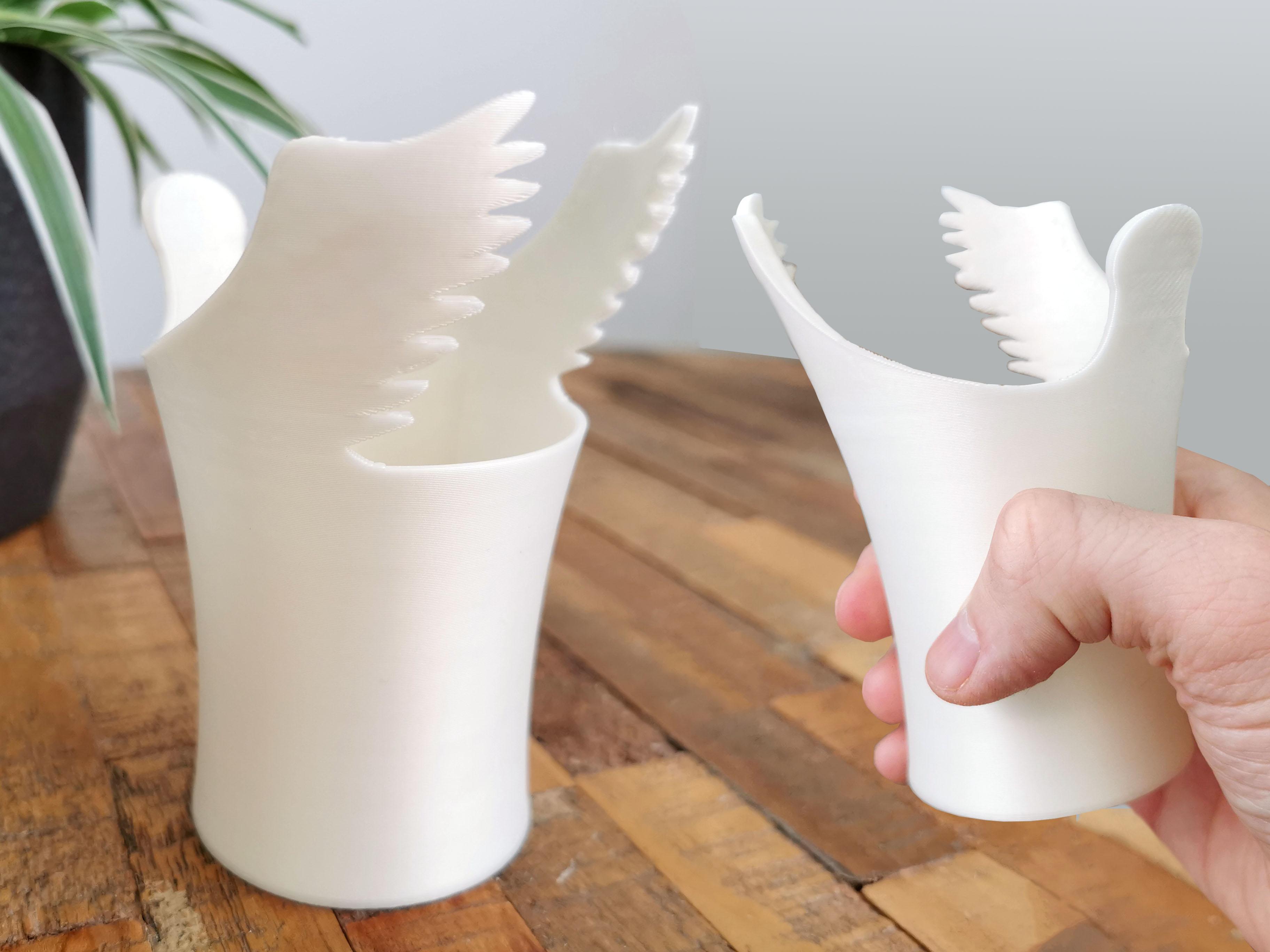 Dove vase 3d model