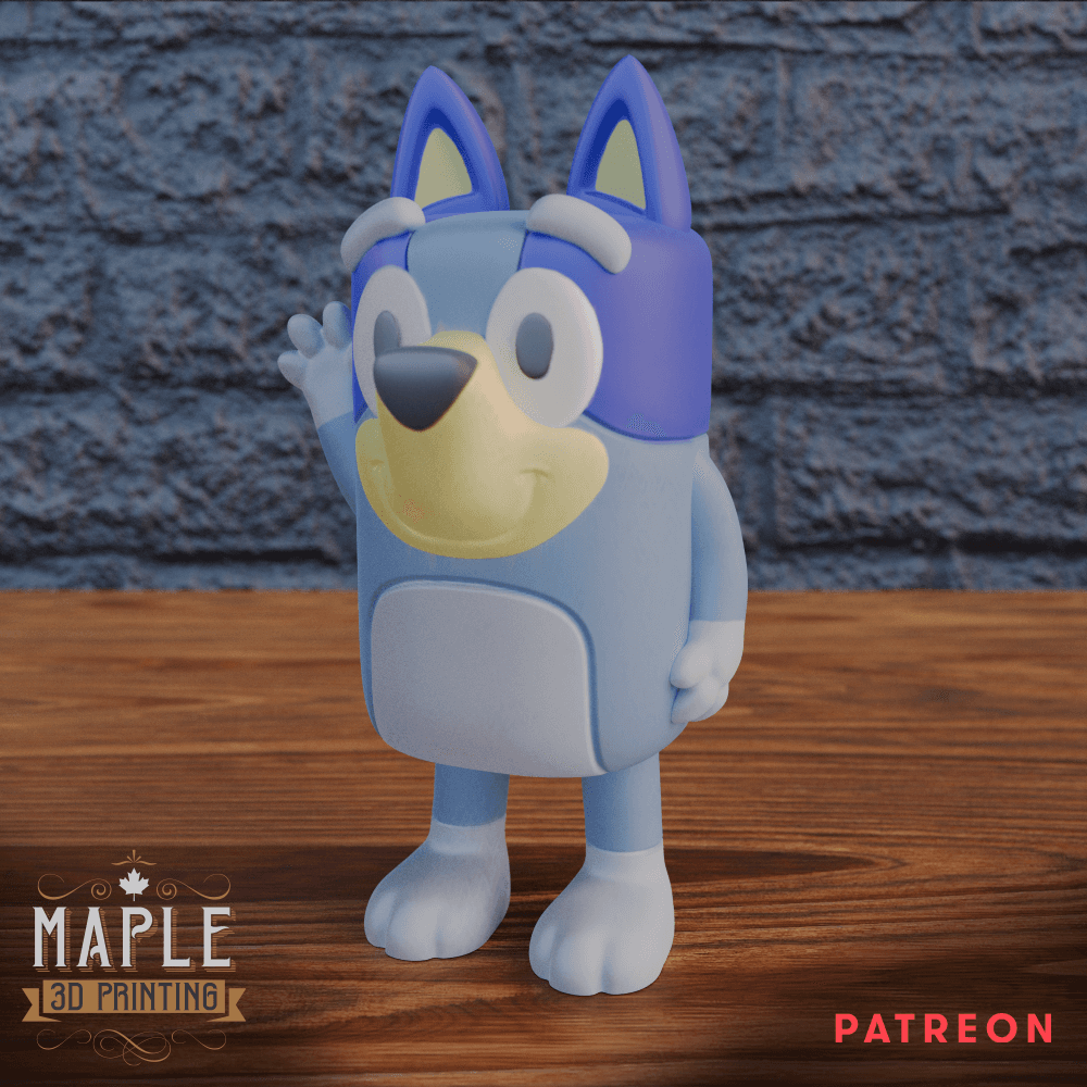 Bluey.3mf 3d model