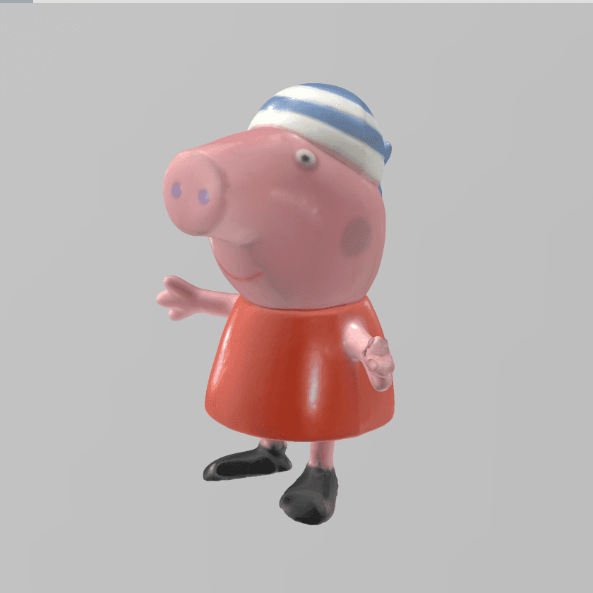 peppa pig 3d model