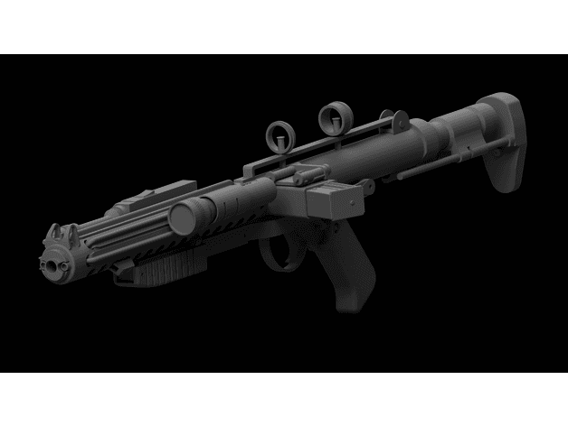 Sean Field E-10 Mudtrooper Blaster 3d model