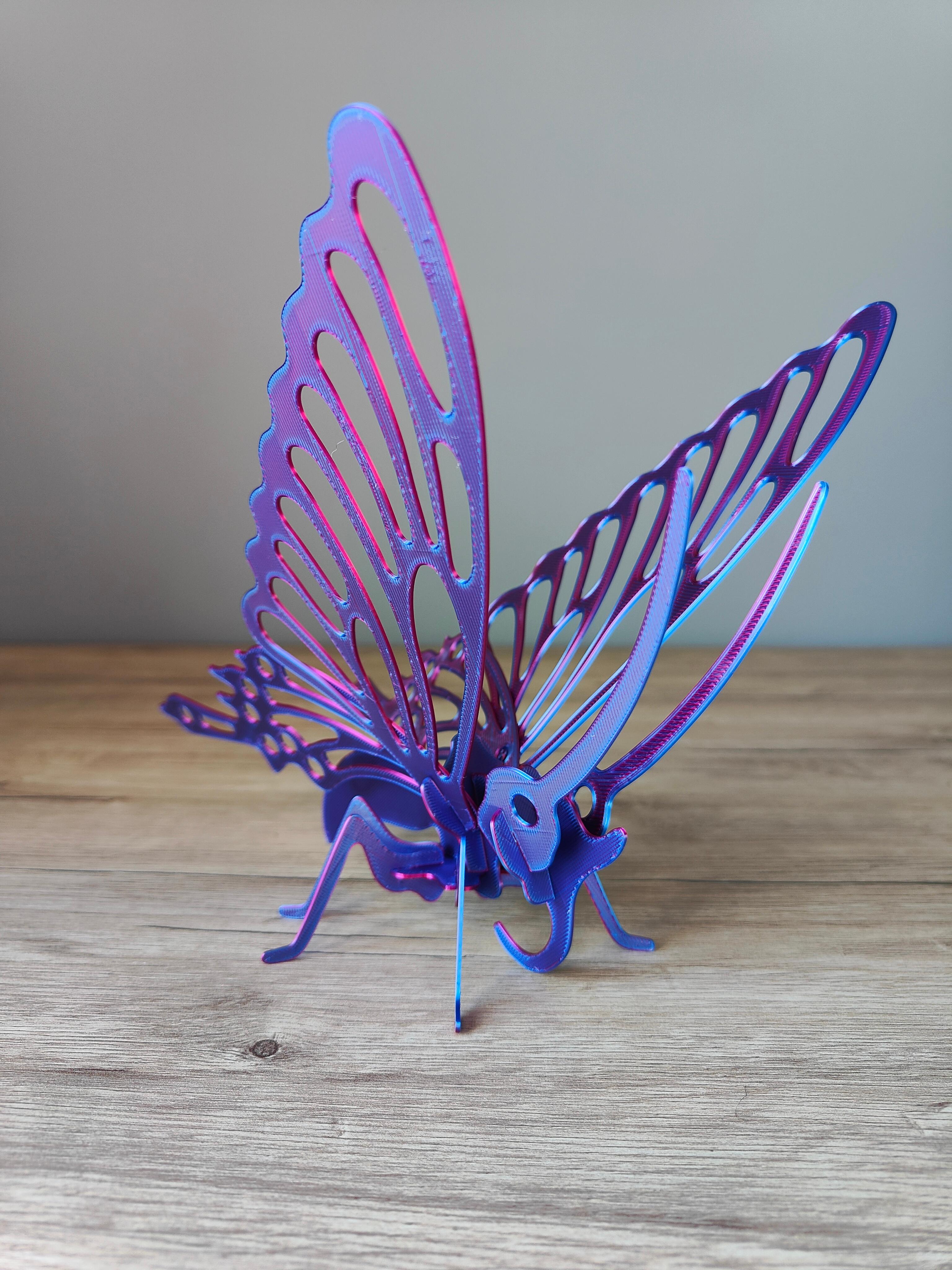 Butterfly Buildable Animal Figure 3d model