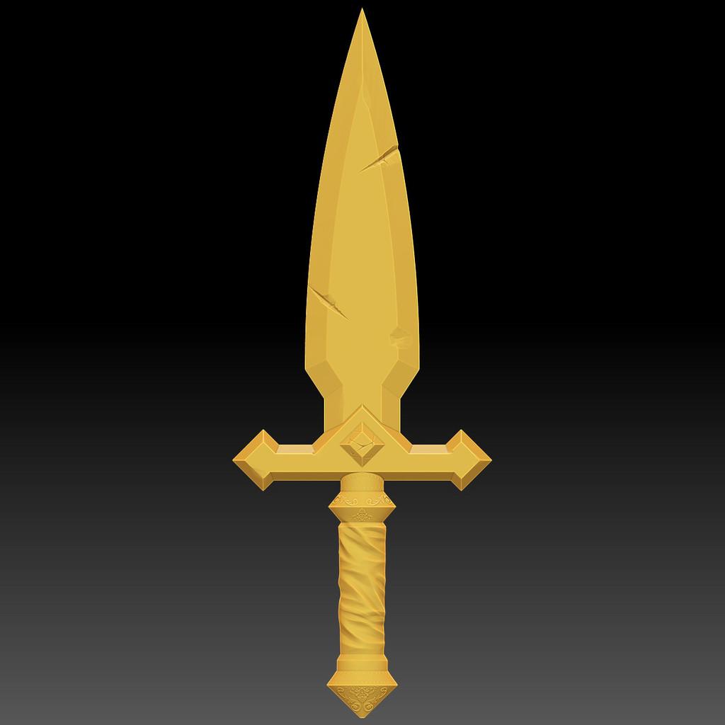 Ceremonial_Dagger_07012023 3d model