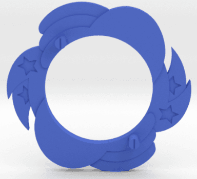 BEYBLADE NYANKOPON | COMPLETE | BEIGOMA BATTLE SERIES 3d model