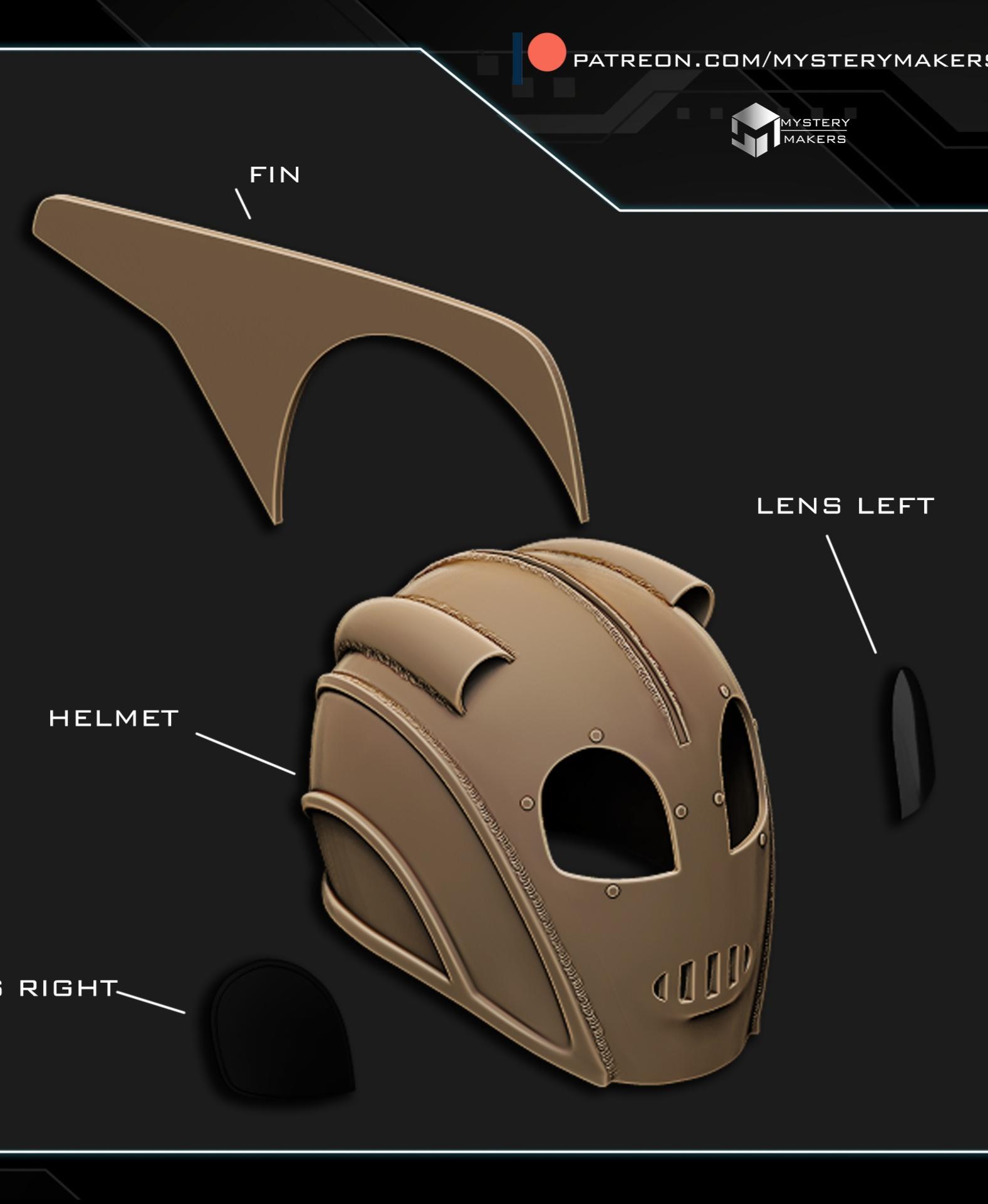 Rocketeer helmet 3d model