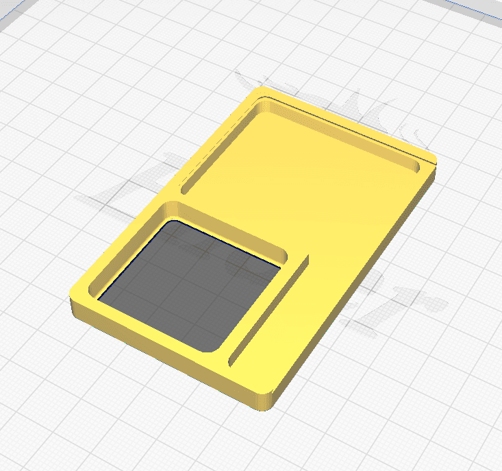 Credit Card Tray  3d model