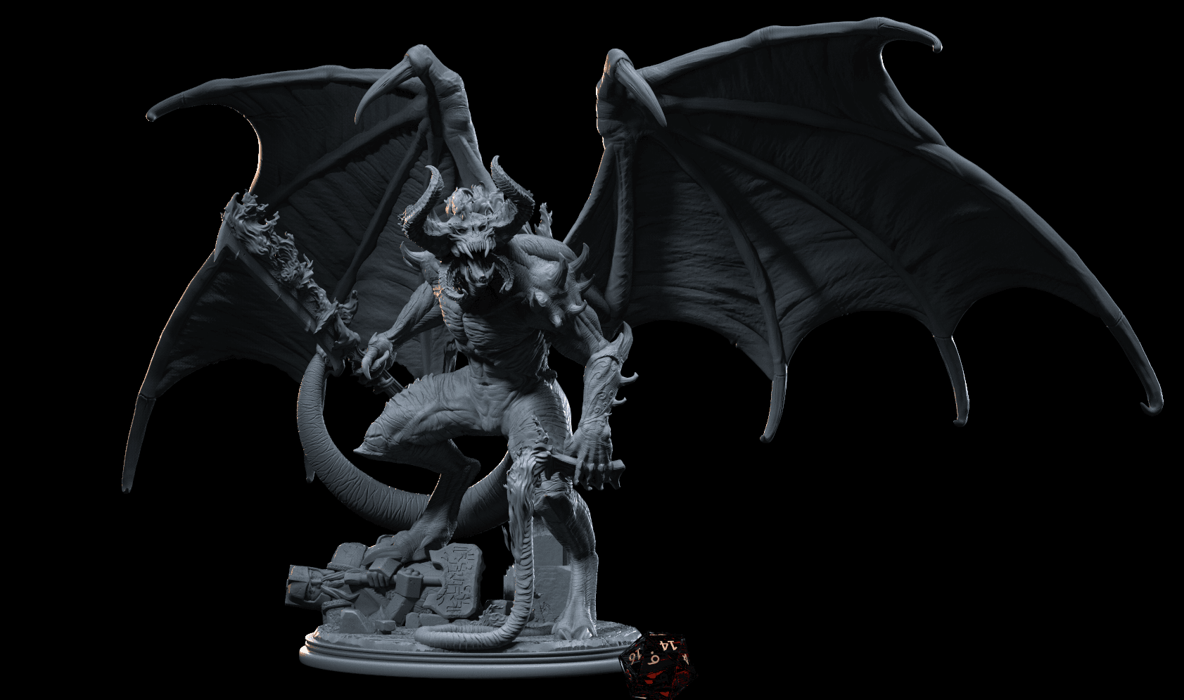 Great Balor Boss (90mm) 3d model