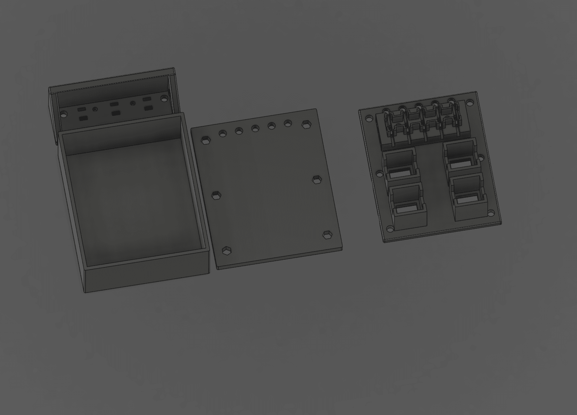 Automotive or Marine Fuse & Relay Block 3d model