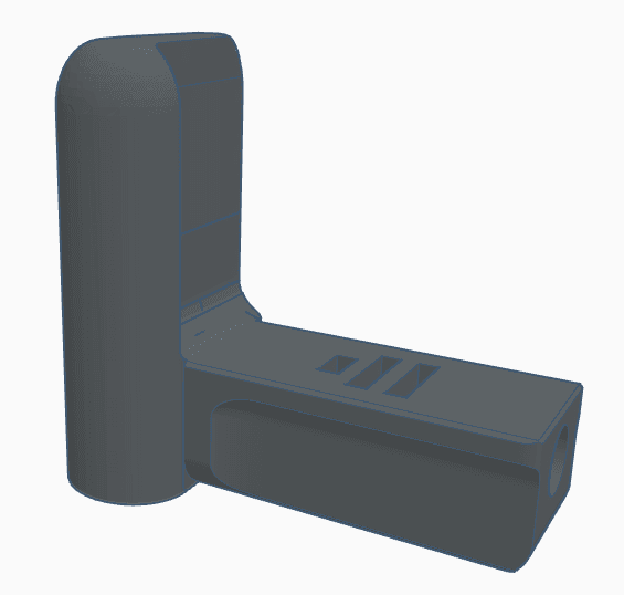 DSLR Handgriff GoPro.stl 3d model