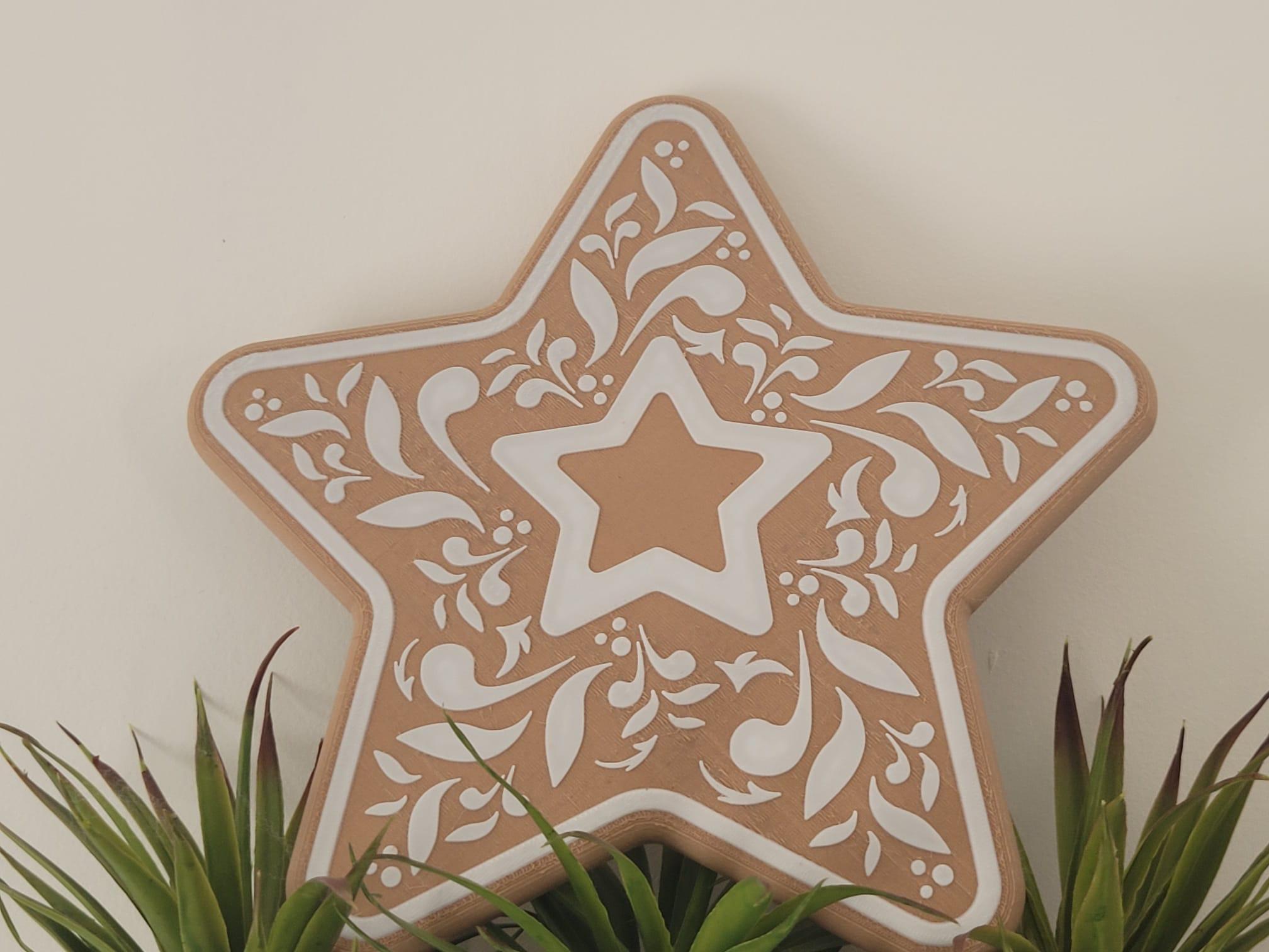 Gingerbread Star 3d model