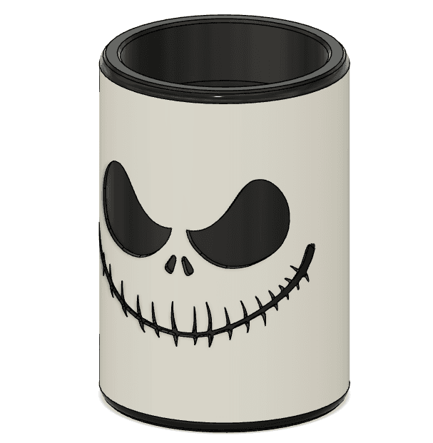 Jack Skellington Can Cup.stl 3d model