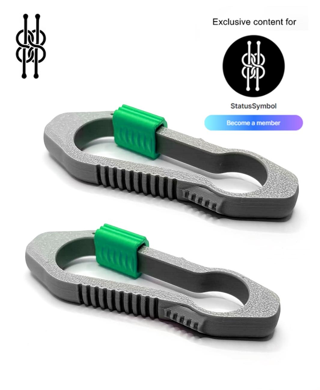 Carabiner V1 [DO NOT USE FOR CLIMBING!] 3d model