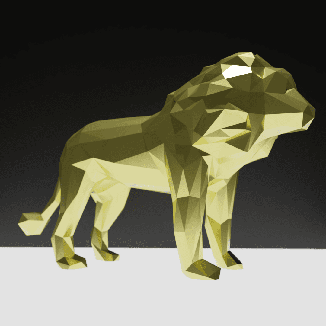 Low Poly Safari Animal Fun Pack! 6 models all for free! 3d model