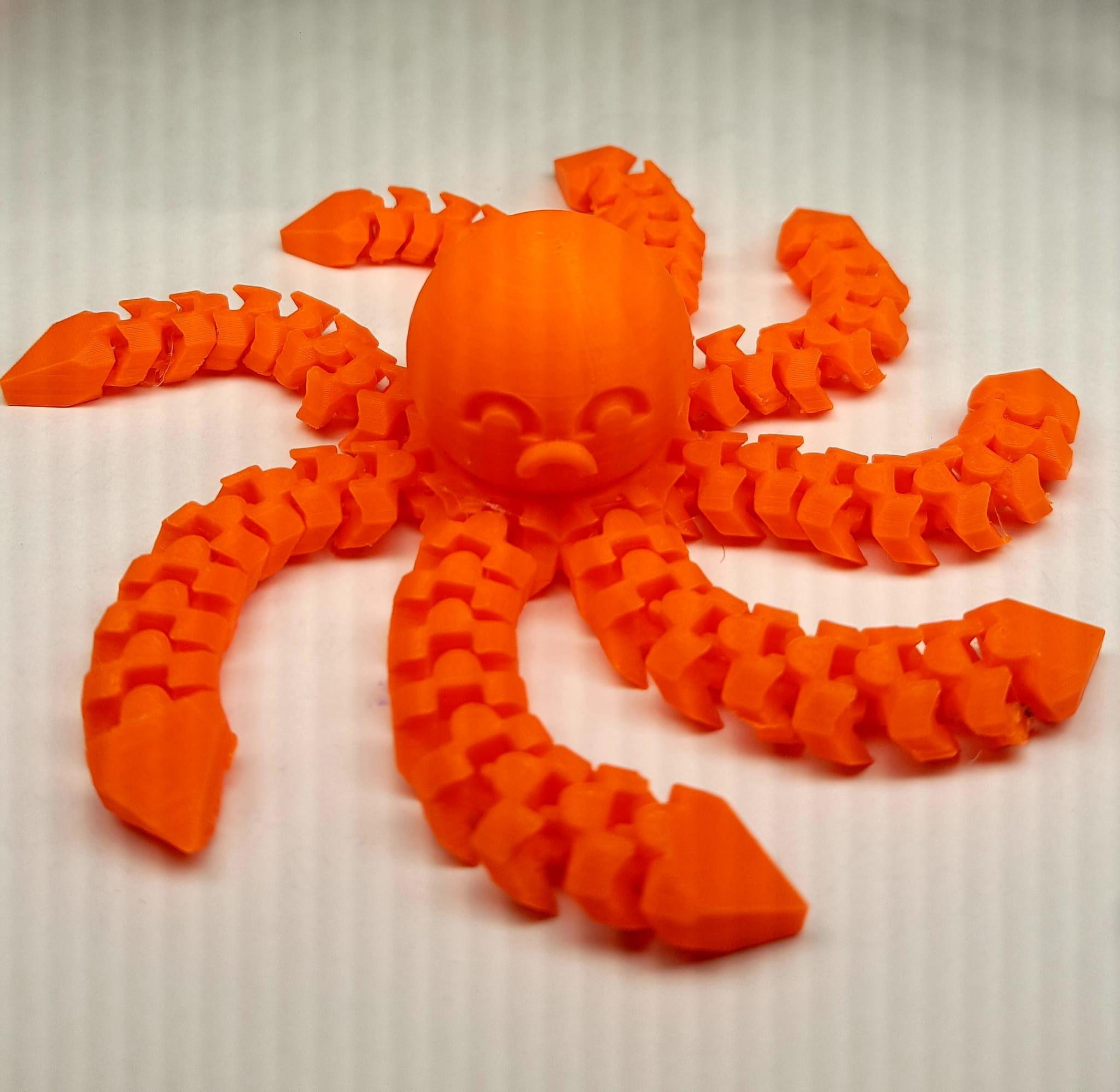 Süßer Oktopus (Flexi) 3d model