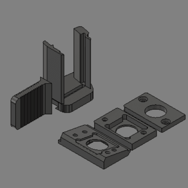 BD FACSymphony Optical Filter Holder 3d model