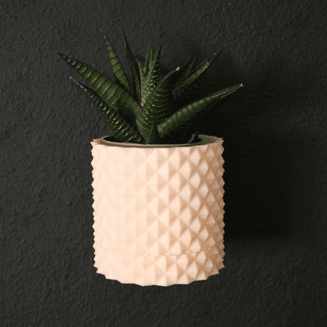 Knurled Planter / Vase 3d model