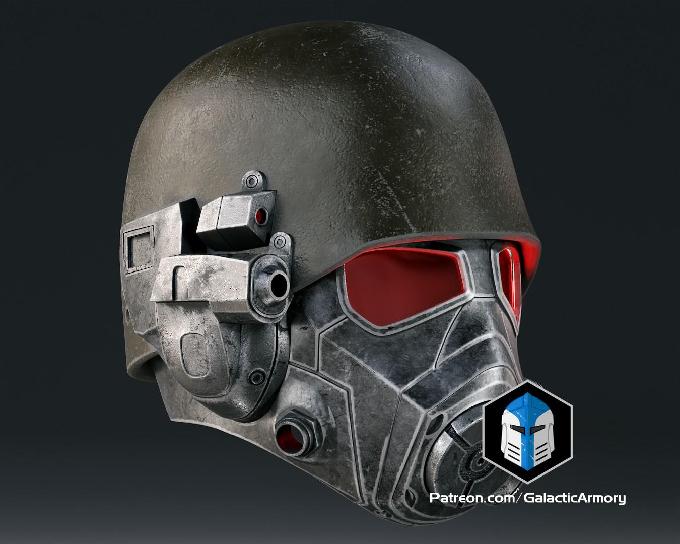 Fallout NCR Ranger Helmet - 3D Print Files 3d model