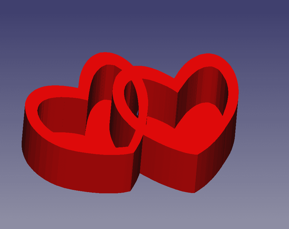 dual heart catch all 3d model