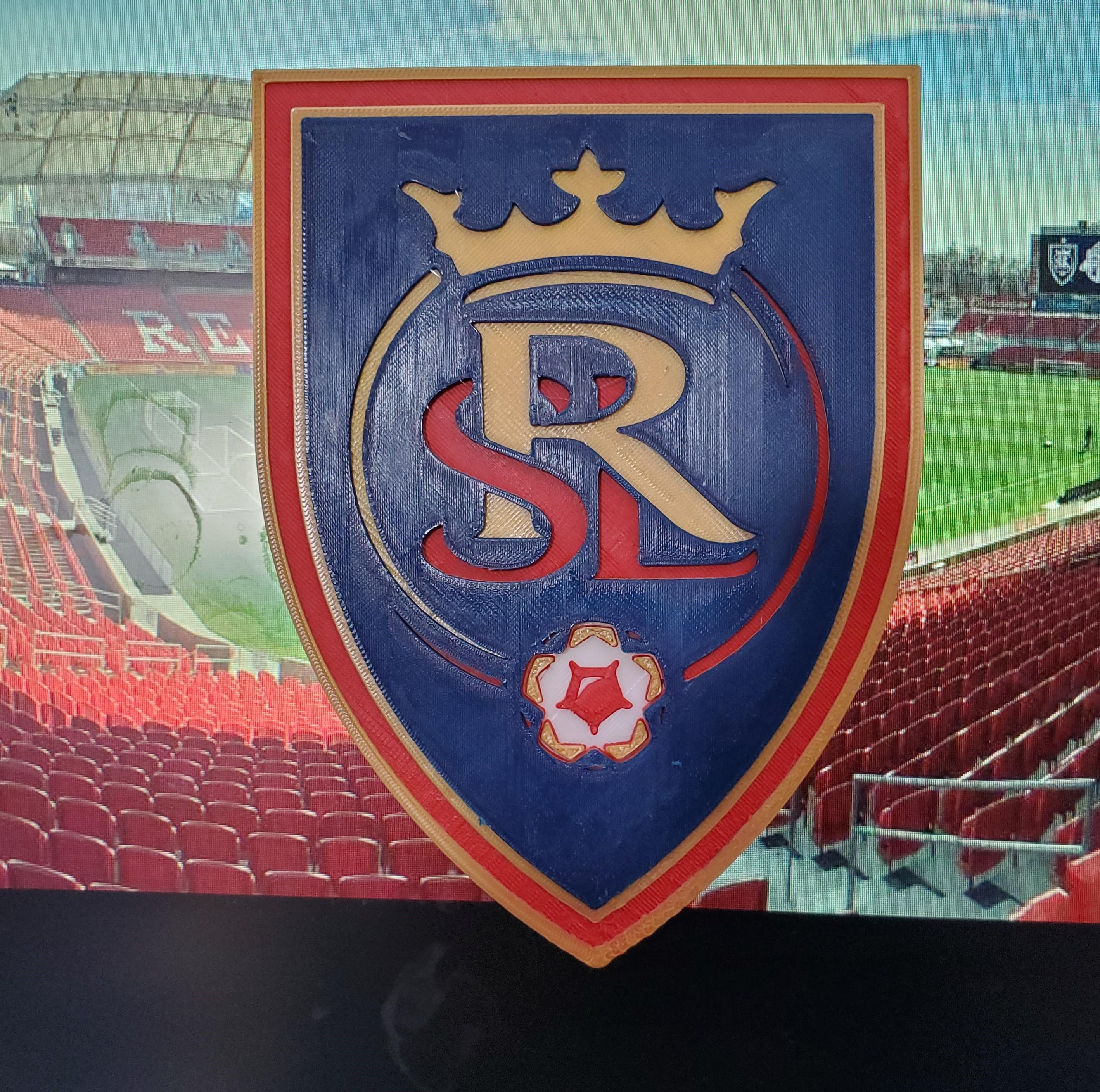 CS Real Salt Lake coaster or plaque 3d model