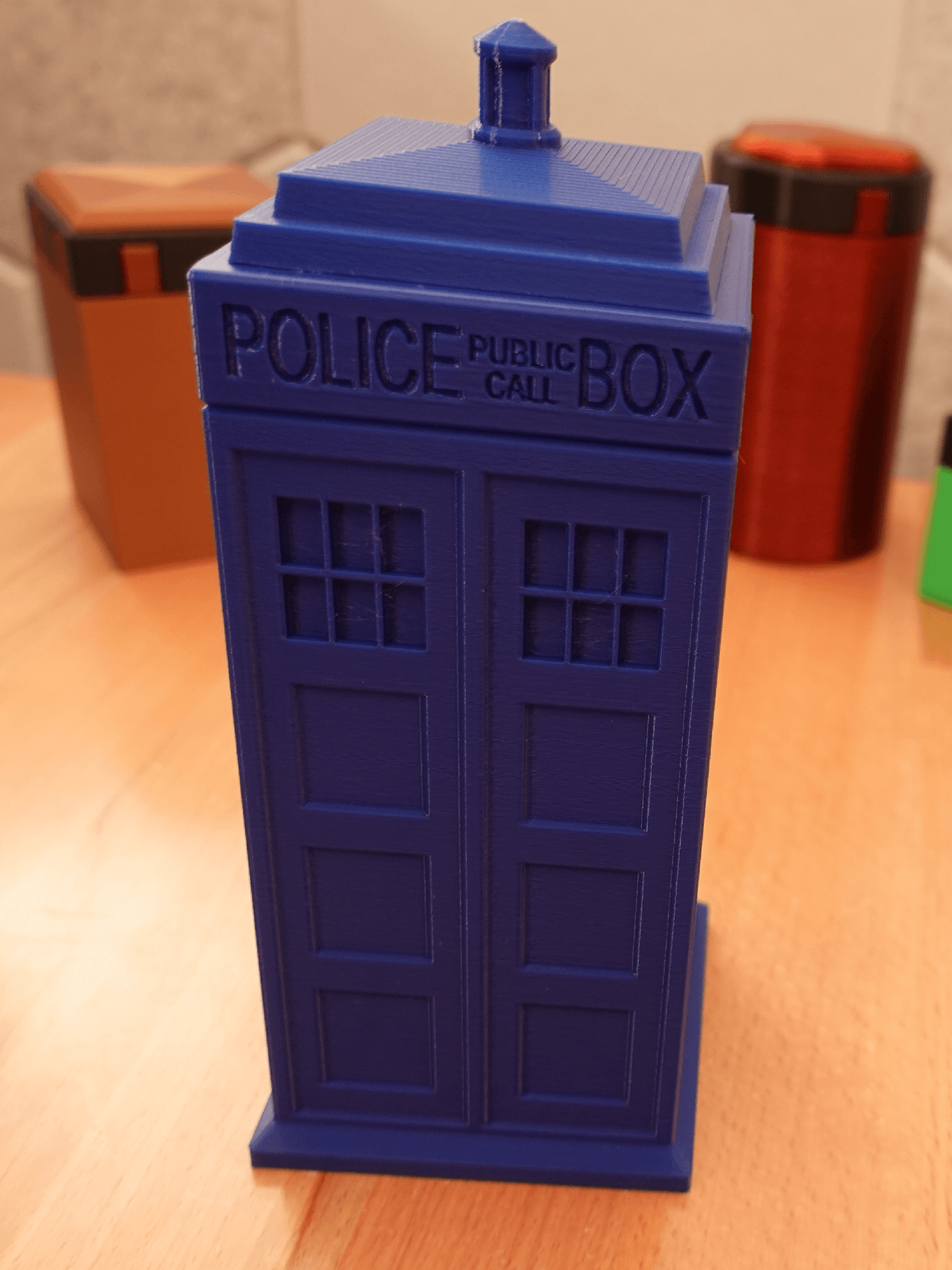 Twist Lock TARDIS 3d model