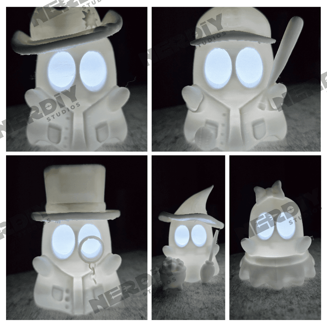 Boo-Crew Lanterns 3d model