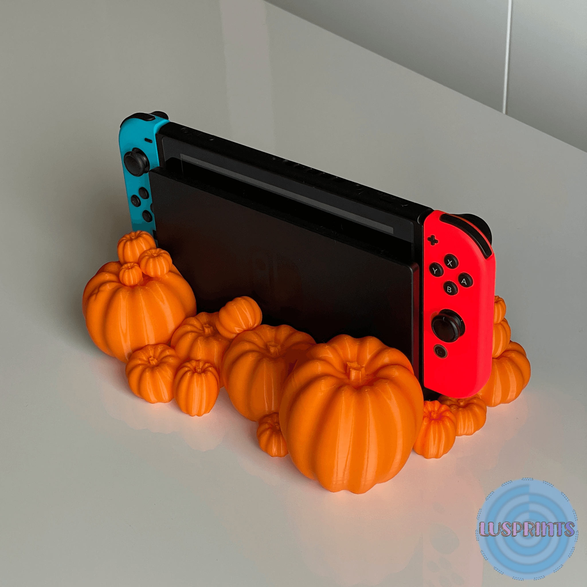 Nintendo Switch Halloween Pumpkin Dock OLED AND CLASSIC 🎃 3d model