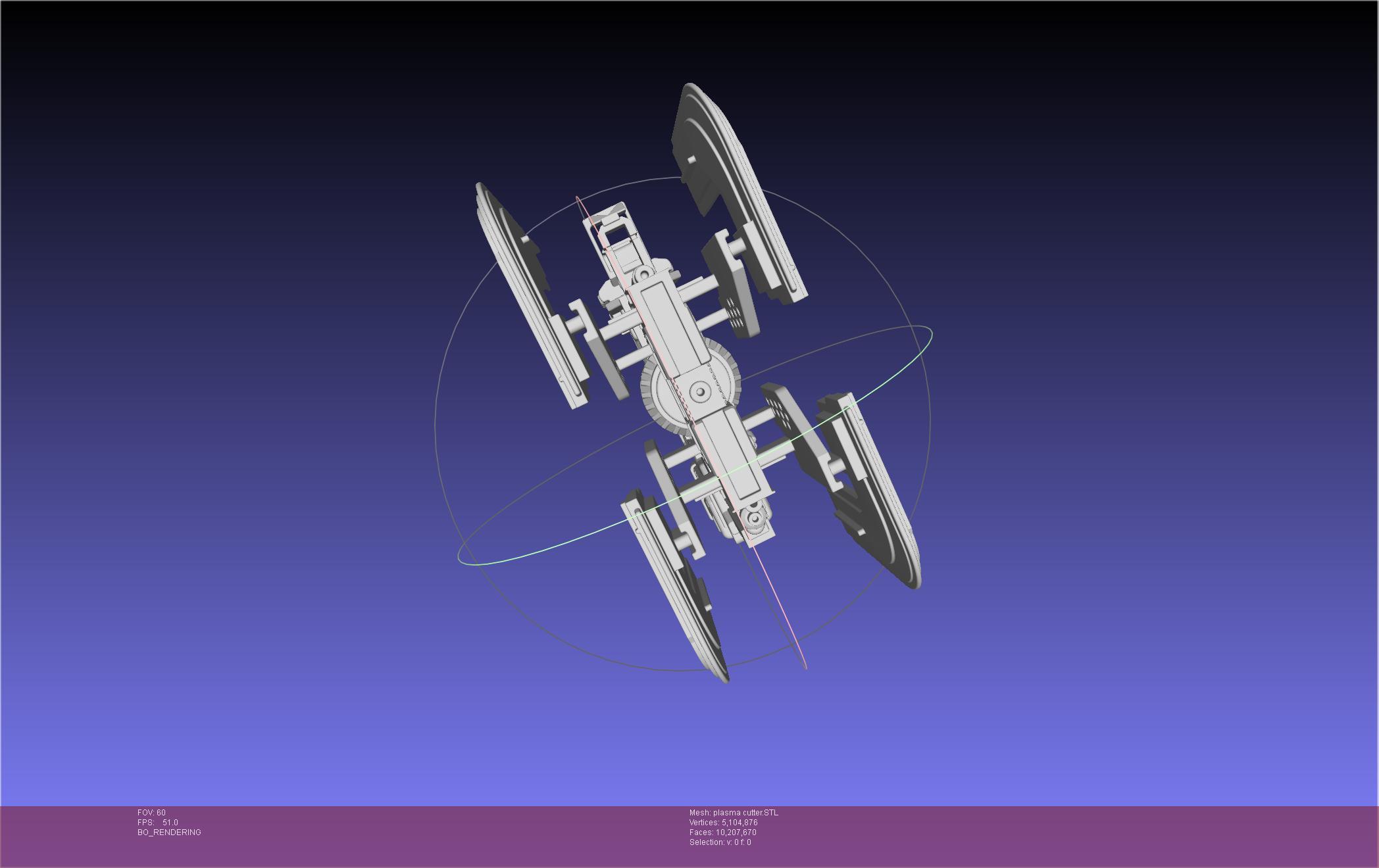 Dead Space Plasma Cutter Printable Model 3d model