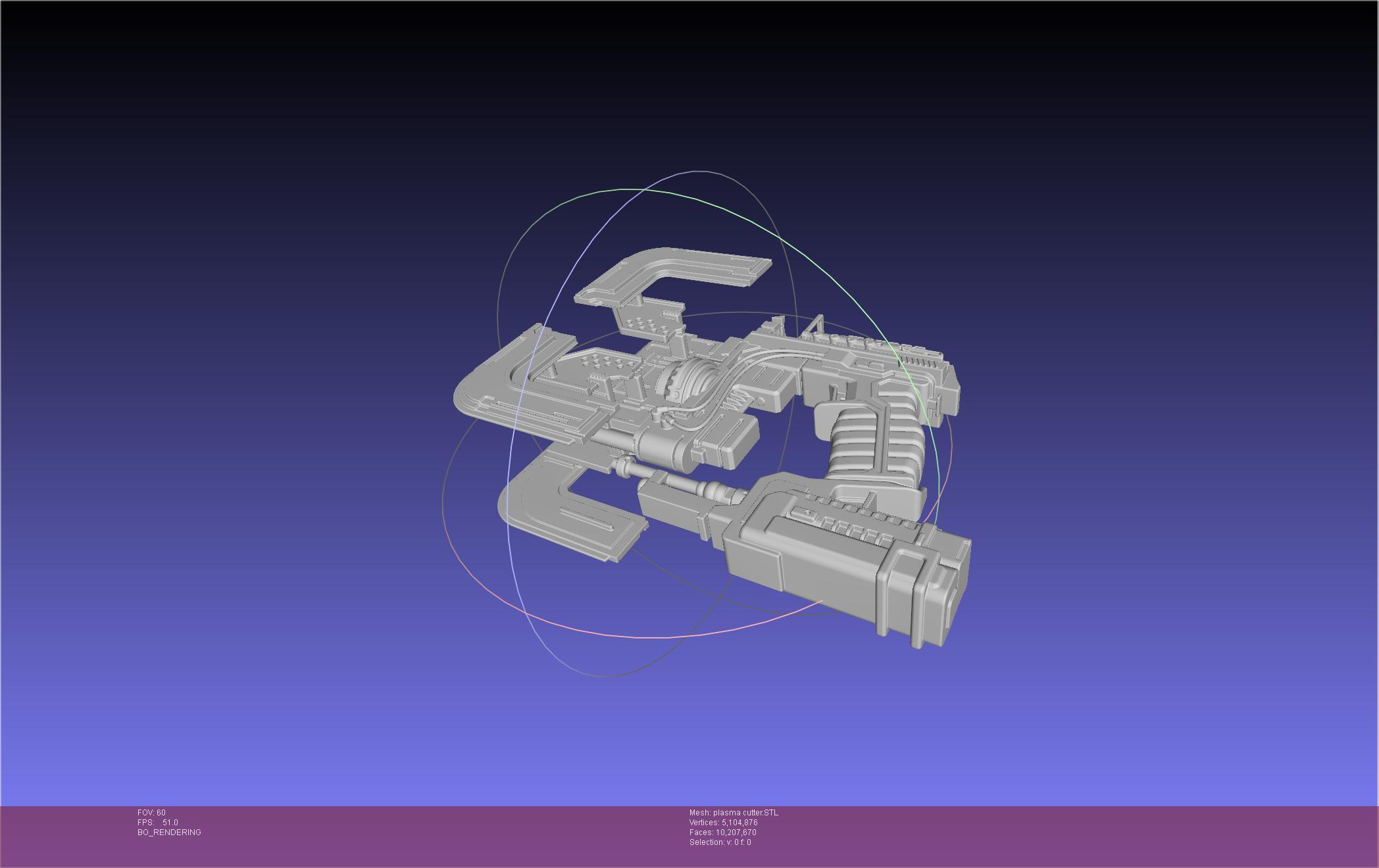 Dead Space Plasma Cutter Printable Model 3d model