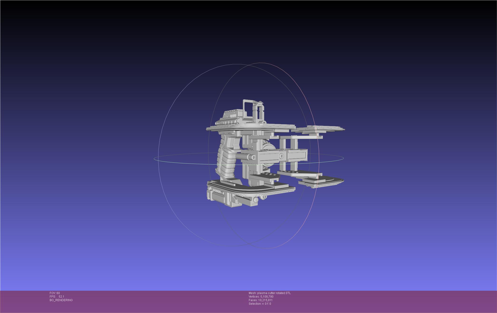 Dead Space Plasma Cutter Printable Model 3d model