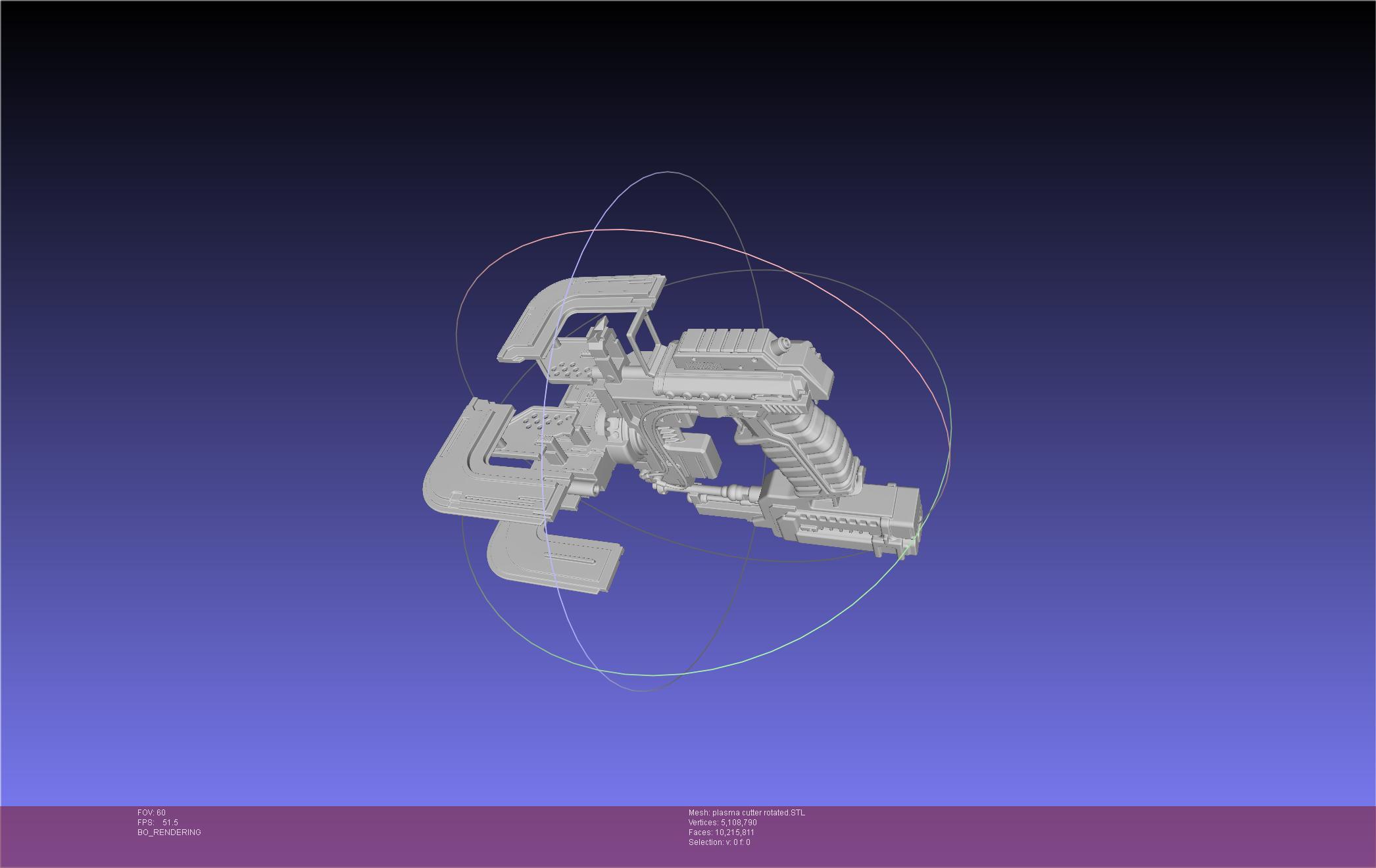 Dead Space Plasma Cutter Printable Model 3d model