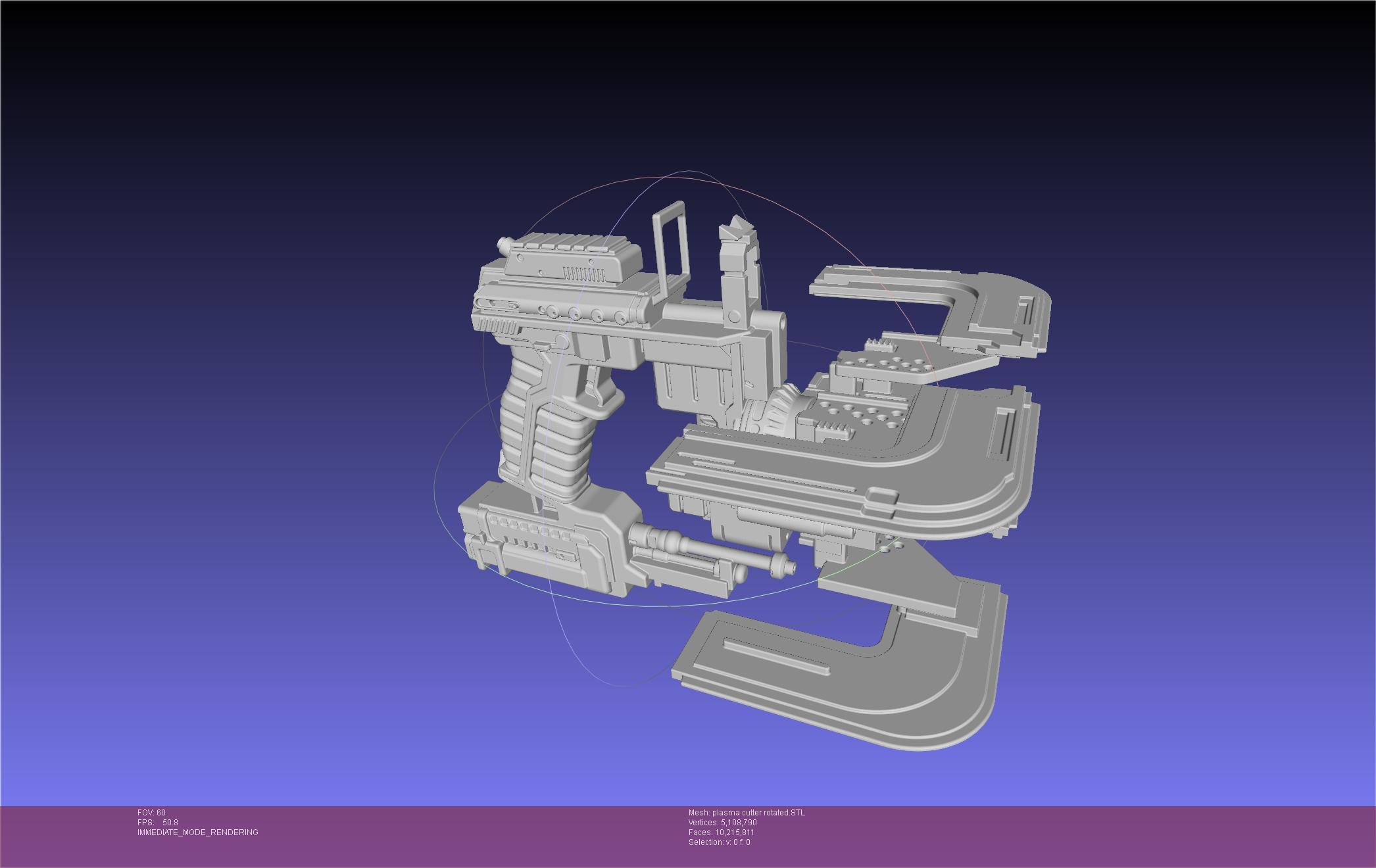 Dead Space Plasma Cutter Printable Model 3d model