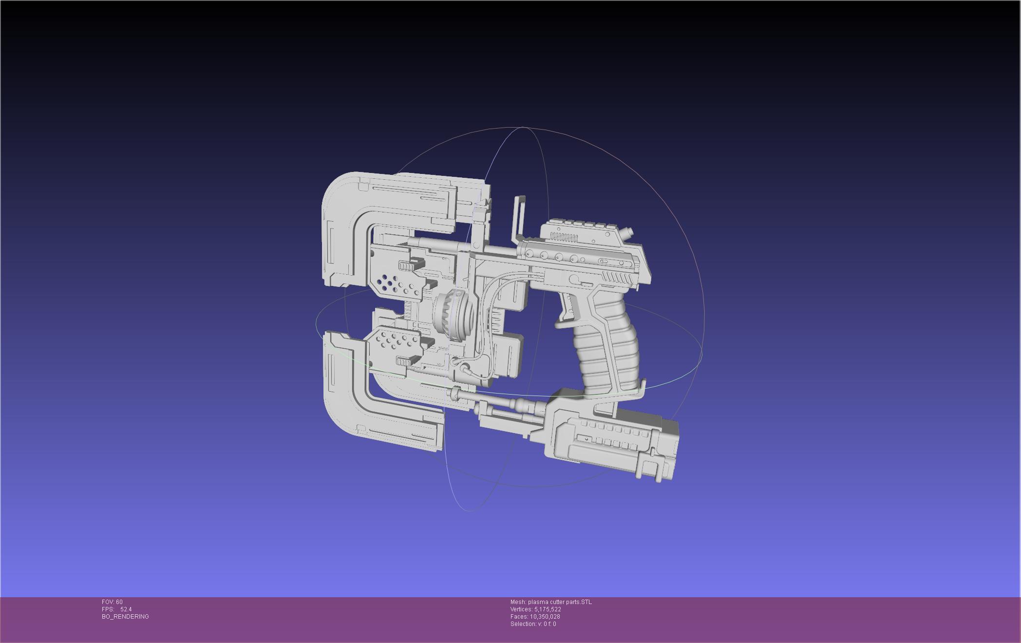 Dead Space Plasma Cutter Printable Model 3d model