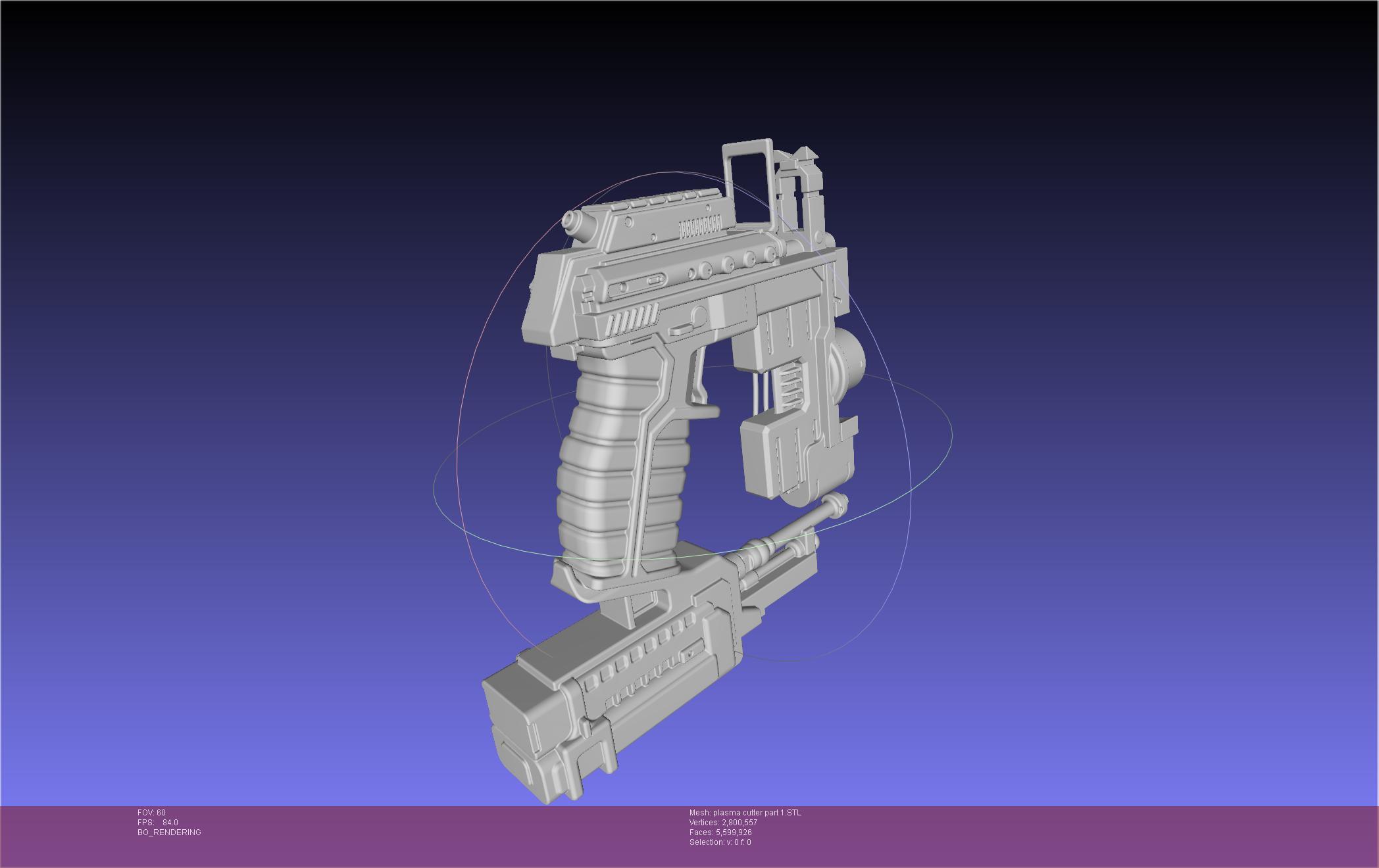 Dead Space Plasma Cutter Printable Model 3d model