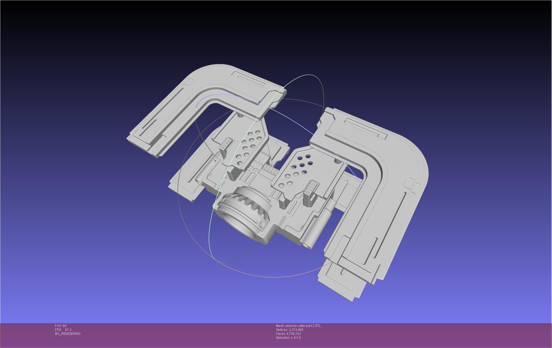 Dead Space Plasma Cutter Printable Model 3d model