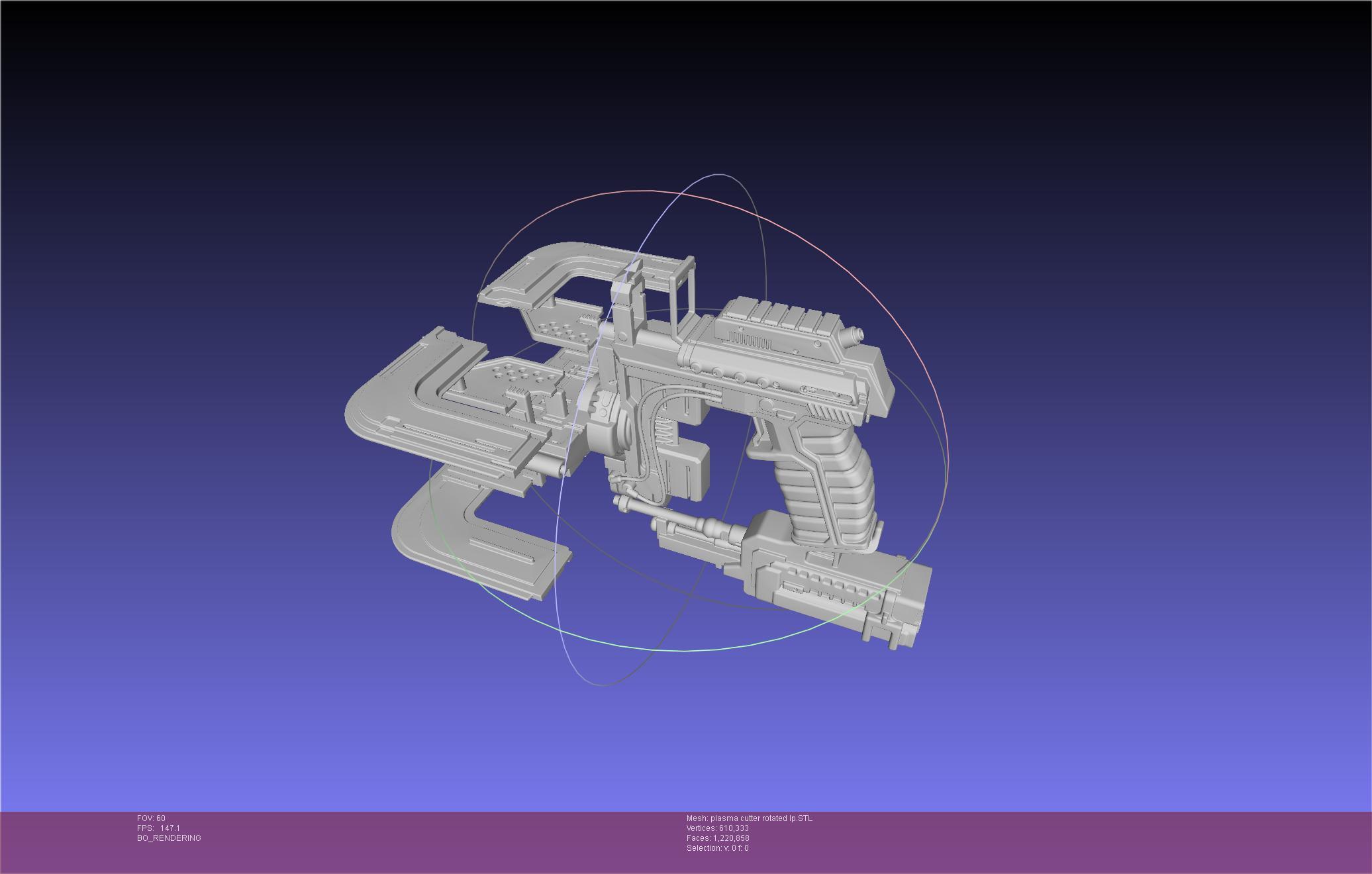 Dead Space Plasma Cutter Printable Model 3d model