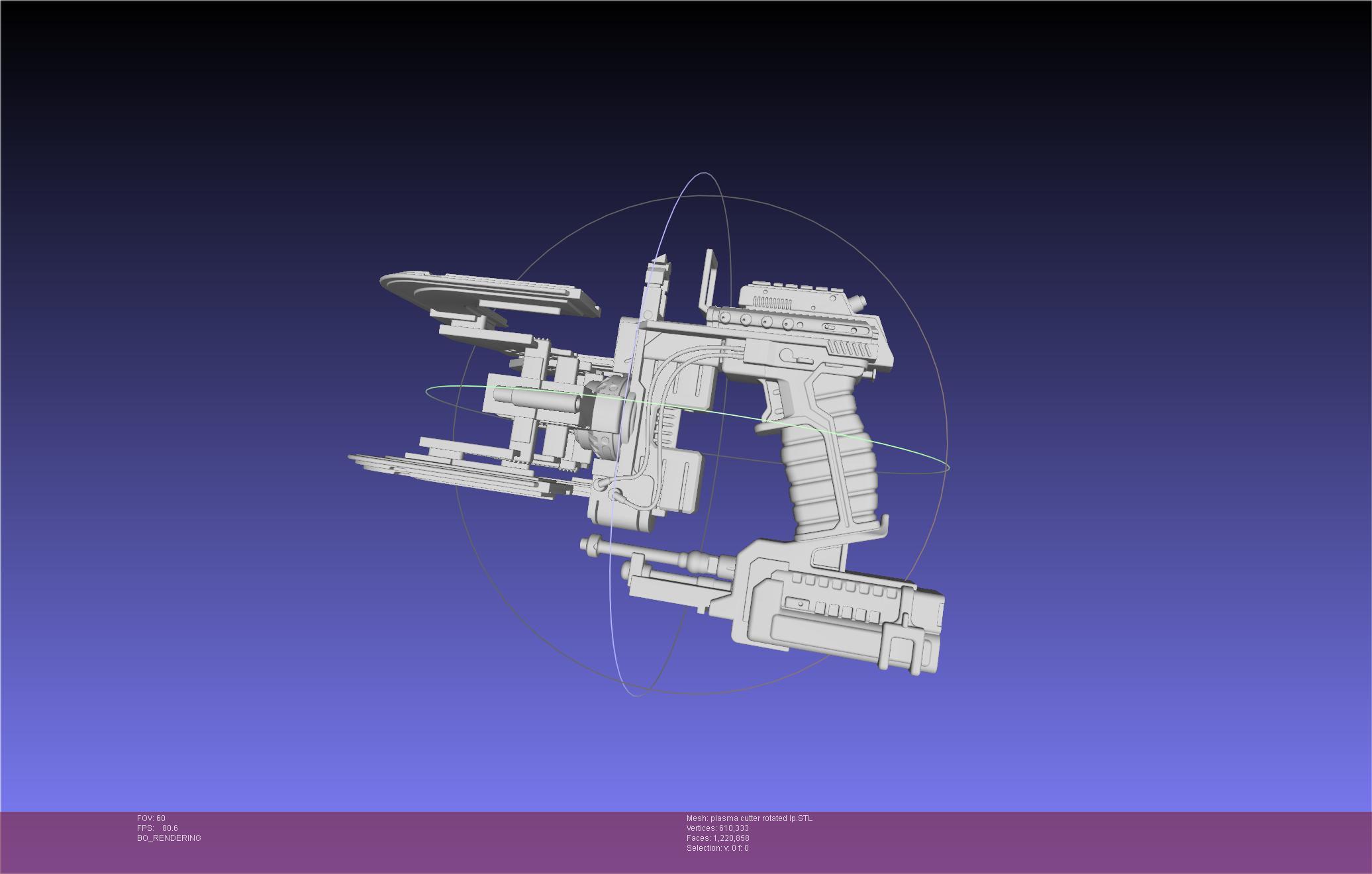 Dead Space Plasma Cutter Printable Model 3d model