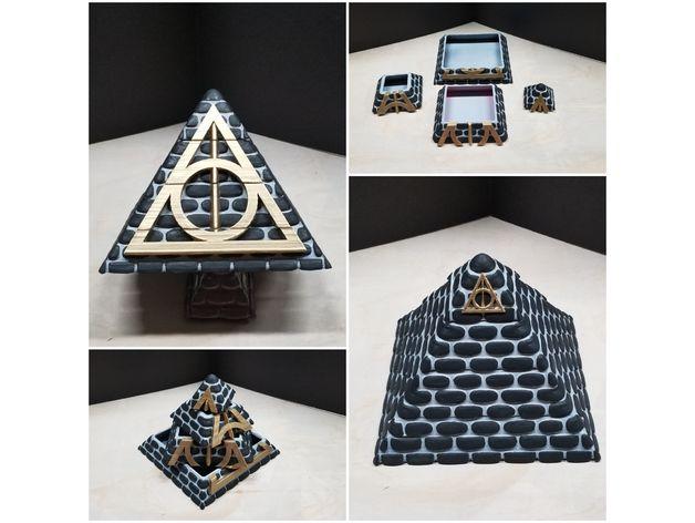 Harry Potter Pyramid with a Chamber of Secrets 3d model