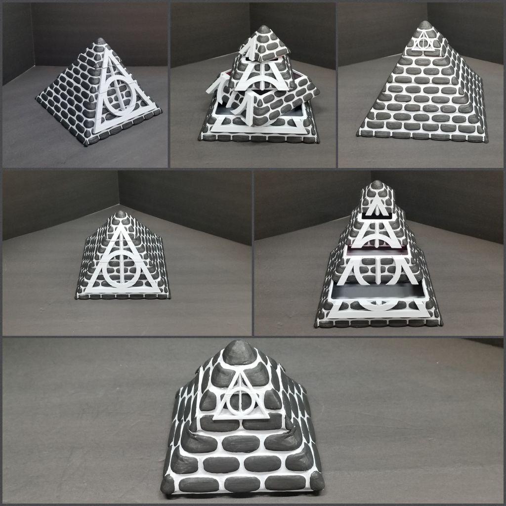 Harry Potter Pyramid with a Chamber of Secrets 3d model